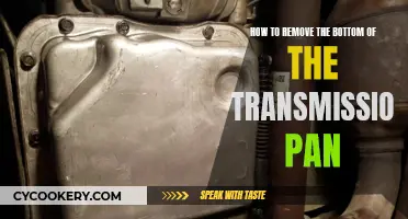 Removing Transmission Pan: A Step-by-Step Guide