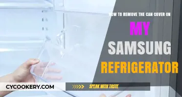Easy Steps to Remove Samsung Fridge Can Cover