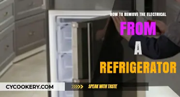Unplugging the Chill: A Guide to Safely Removing Electrical Components from Your Refrigerator
