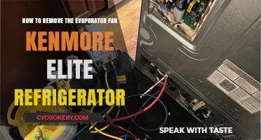 Kenmore Elite Refrigerator Evaporator Fan Removal Guide