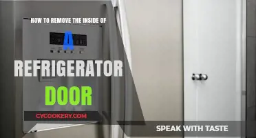 Easy Steps to Remove the Inside of a Refrigerator Door