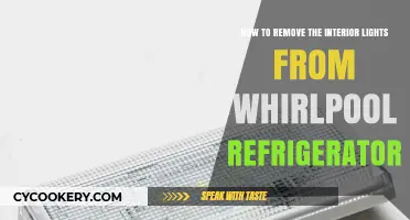 Easy Steps to Remove Interior Lights from Whirlpool Refrigerators