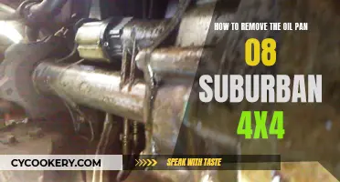 Removing Oil Pan: 08 Suburban 4x4 Guide