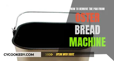 Removing Oster Bread Machine Pan: A Step-by-Step Guide