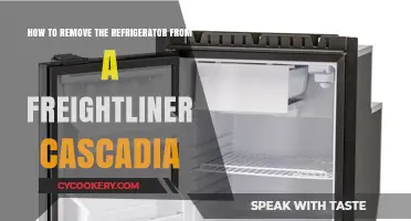Uninstalling Your Freightliner Cascadia's Refrigerator: A Step-by-Step Guide