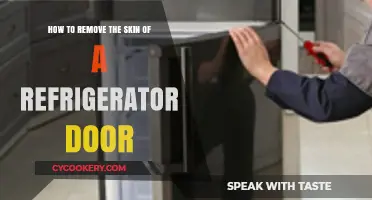Effortlessly Refurbish Your Fridge: A Guide to Removing the Door Skin