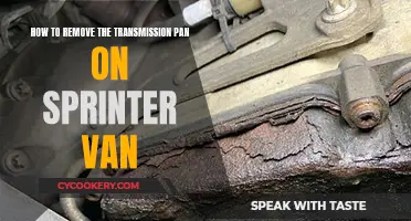 Sprinter Van Transmission Pan: Removal Guide