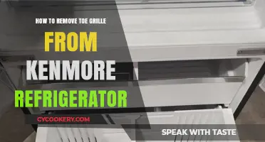 Easy Steps to Remove Toe Grille from Kenmore Refrigerator