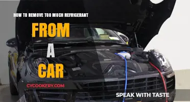 Chilling Mistake: How to Safely Remove Excess Refrigerant from Your Car