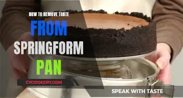 Springform Pan: Removing Torte the Right Way