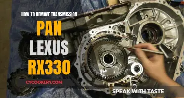 Removing Lexus RX330 Transmission Pan: Step-by-Step Guide