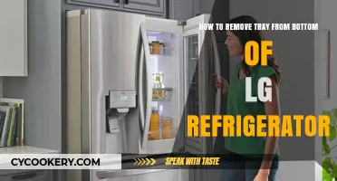 Easy Steps to Remove the Bottom Tray from Your LG Fridge