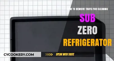 Effortless Maintenance: Cleaning Your Sub-Zero Refrigerator Trays Made Simple