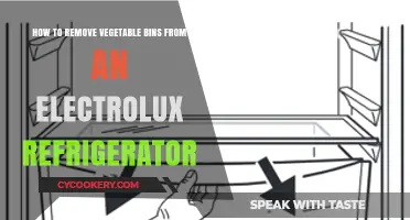 Easy Steps to Remove Vegetable Bins from Electrolux Refrigerators