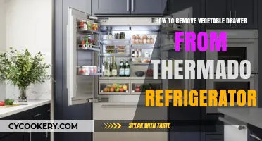 Easy Steps to Remove Vegetable Drawer from Thermador Fridge
