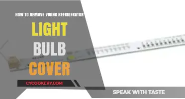 Easy Steps to Remove Your Viking Fridge Light Bulb Cover