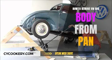 Taking Apart the VW Bug: Body off the Pan