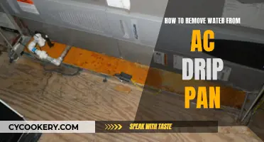 Removing Water from Your AC Drip Pan: A Step-by-Step Guide