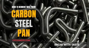 Wax Removal from Carbon Steel Pans: A Step-by-Step Guide