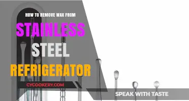 Effortless Wax Removal from Stainless Steel Refrigerators: A Guide