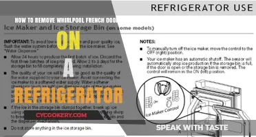 Easy Guide to Removing Whirlpool French Doors on Your Fridge