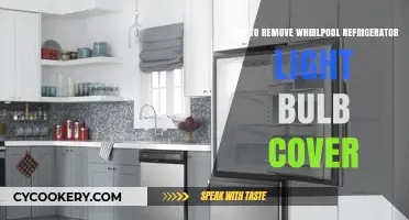 Easy Steps to Remove Your Whirlpool Fridge Light Bulb Cover