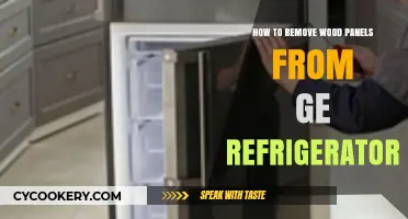Effortlessly Remove Wood Panels from Your GE Refrigerator: A Step-by-Step Guide