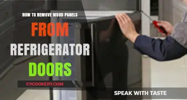 Revamping Your Kitchen: A Guide to Removing Wood Panels from Refrigerator Doors