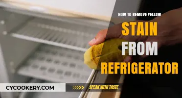 Effective Tips to Remove Yellow Stains from Your Refrigerator
