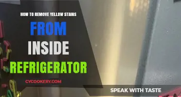 Freshen Up Your Fridge: A Guide to Removing Pesky Yellow Stains