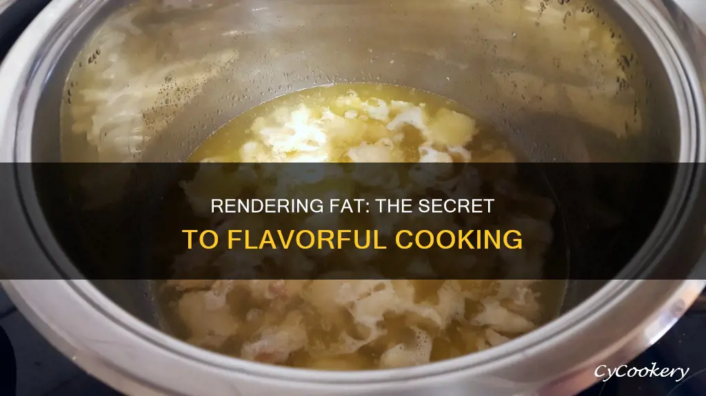 how to render fat in a pan