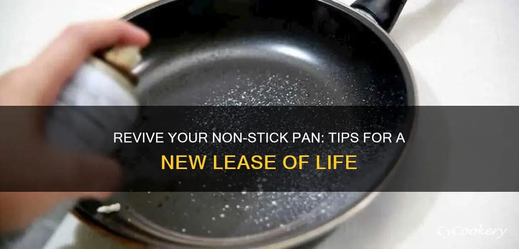 how to renew a non stick pan