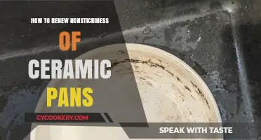 Restoring Ceramic Pans: Tips to Revive Non-Stick Coating