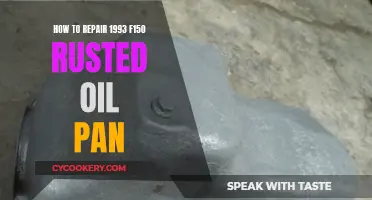 Repairing Rusted Oil Pan of 1993 F150: DIY Guide