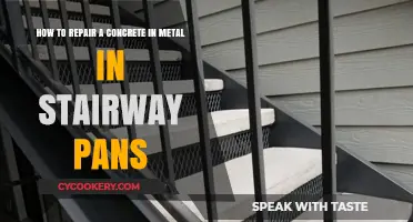 Repairing Concrete in Metal Stairway Pans: A Step-by-Step Guide
