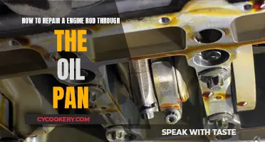 Repairing Engine Rods: Oil Pan Access