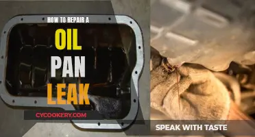 Fixing Oil Pan Leaks: DIY Guide to Repairing Leaks