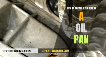 Repairing a Pin Hole in Your Oil Pan: Quick Fix Guide