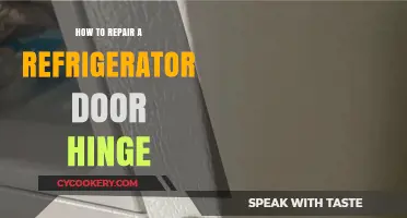 Fix Your Fridge: Step-by-Step Guide to Repairing a Door Hinge