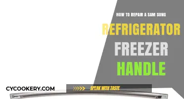 Easy Fix: Samsung Refrigerator Freezer Handle Repair Guide