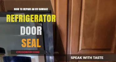 Fixing Your RV: A Guide to Repairing a Damaged Refrigerator Door Seal