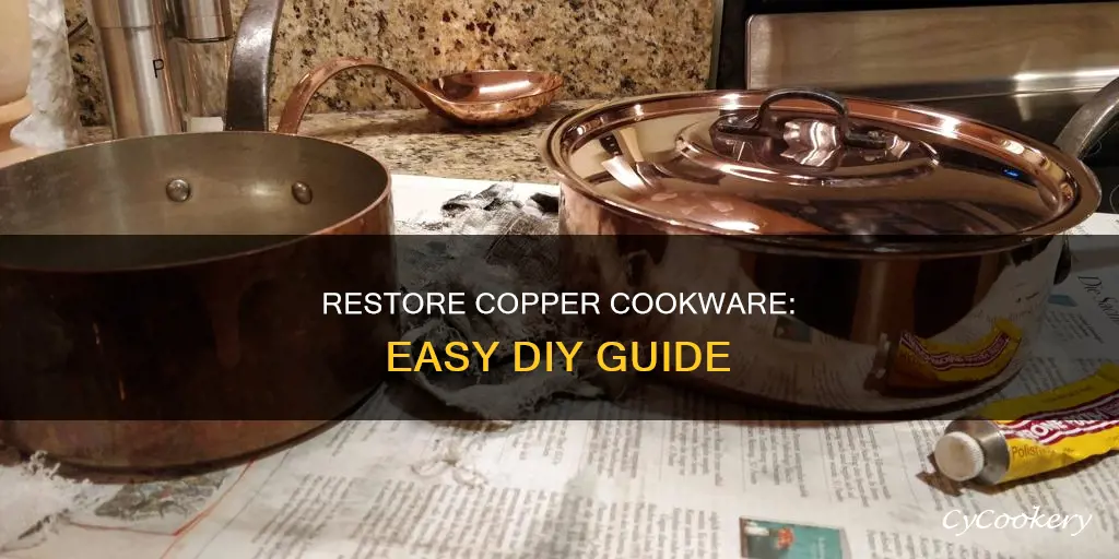 how to repair broken copper pots and pans