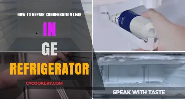 Fixing Condensation Leaks in GE Refrigerators: A Step-by-Step Guide