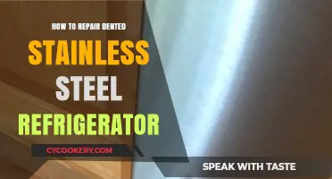 Fixing Dented Stainless Steel Fridges: Easy DIY Repair Guide