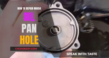 Repairing DR650 Oil Pan Hole: A Step-by-Step Guide