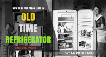 Reviving Vintage Fridges: A Guide to Fixing Freon Lines
