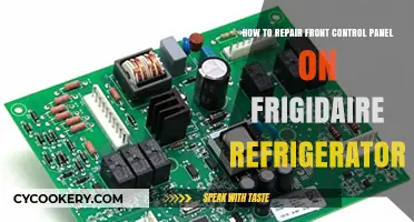 Fixing Your Frigidaire: A Guide to Repairing the Front Control Panel
