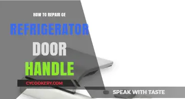 Easy DIY Guide to Fixing Your GE Refrigerator Door Handle