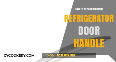 Easy DIY Guide to Fixing Your Kenmore Fridge Door Handle