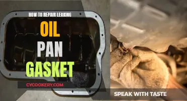 Repairing a Leaking Oil Pan Gasket: DIY Guide